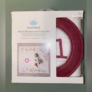 Cloud Island Milestone Blanket Set